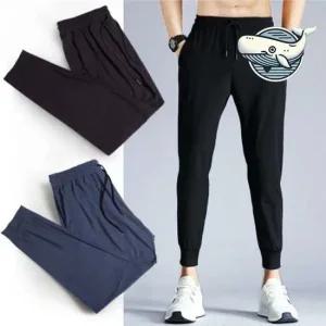 [라일리] Rly 여름 쿨링 조거팬츠 편안한 밴딩 긴바지 캐주얼  32086449)