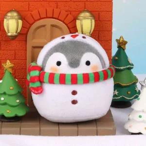 바이토리 코우펜짱 눈사람 미니키링