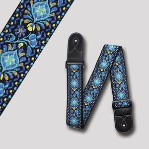 자카드 D스고급카이블루 기타스트랩 일렉기타스트랩