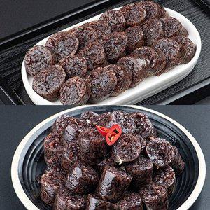 [자연맛남]전라도 재래식 찰순대1kg+매콤찰순대1kg