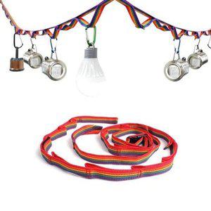 [JH338T56_53D4]텐트 꾸미기 차박 소품 레인보우 체인