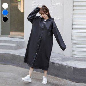 비오는날 장마철 여행 대비 휴대용 EVA 레인코트 우비