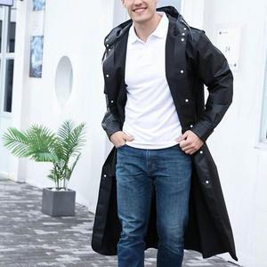 방수 우비 EVA 레인코트 비오는날 롱코트 남자