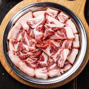 냉장 한돈 꼬들살 1kg 돼지고기 특수부위 돼지특수부위 뒷고기 앞다리살 덜미살