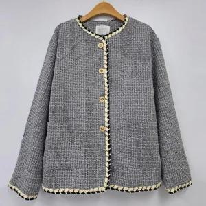 빅사이즈 503 버킷라인트위드긴팔자켓 DLTU049