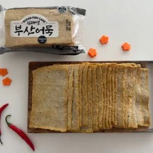 대용량 부산 상천 사각 어묵 2kg 야채어묵