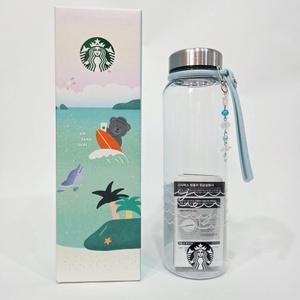 스타벅스 제주 데일리 워터보틀 1000ml 운동 물통 1리터 각인