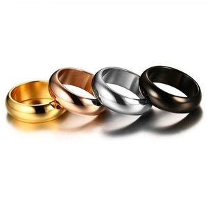 남성 4색 도금 티타늄 반지 선물