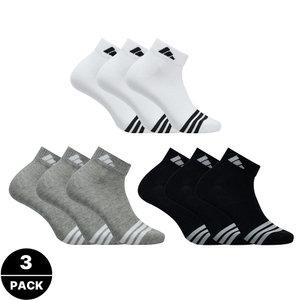 아디다스 남녀공용 3선 발목양말 3p 세트