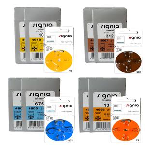 시그니아 보청기 배터리 보청기 건전지 10/13/312/675번 2박스 80알