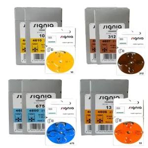 보청기배터리 시그니아 1+1 80알 밧데리 건전지