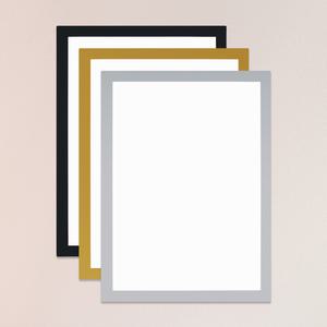 미니 포스터 자석 액자 프레임 A3 A4 A5 벽부착 심플 모던 광고판