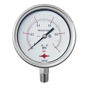 [아우트]스텐 소방용 SUS 압력계 진공계 A타입 100파이
