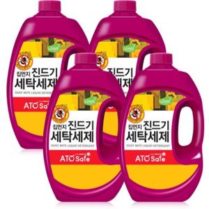 아토세이프 진드기 액체세제 2.5L 본품 4개
