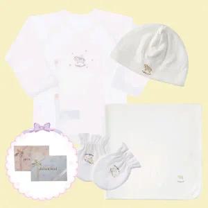 선물추천[밍크뮤HP](IV)퓨어코니모달배내저고리+속싸보+손싸개+비니(35A70-000-03/005-02/008-02/010-02)