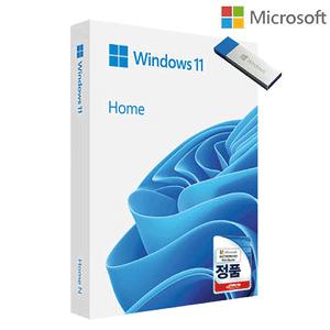 마이크로소프트 윈도우11홈 FPP 처음사용자용 한글 (USB) 대원정품