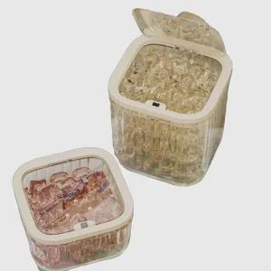 채로스 편리한 다용도 원터치 캡슐세제 보관함