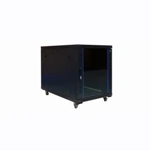 15U 서버랙 블랙 W600 x D1000 x H750 IN-SH750 케이지너트 방식 [H@lu]