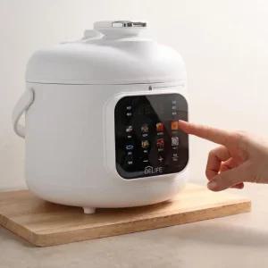 히팅 멀티쿠커 3~4인용 찜 국 밥 이유식 밥솥 고화력 분리식뚜껑