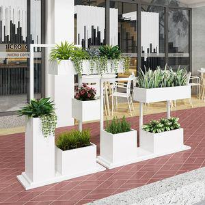 공간분리 화분 파티션 식물 조경 가림막 식당 울타리