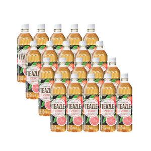 웅진 티즐 제로 자몽블랙티 500ml 20개 1박스 홍차음료