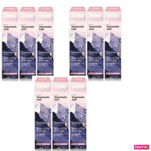 2080 탄산칼슘 퓨어마운틴 120g x 3입 3묶음 탄산칼슘 히말라야솔트 미네랄 마일드민트