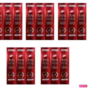 2080 트리플 이펙트 치약 120g x 3입 5묶음 트리플이펙트 치석제거 후레쉬민트 스트롱민트