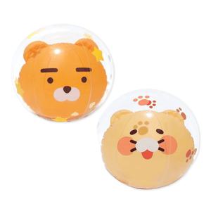 춘식이 라이언 굿즈 투명 비치볼 2종세트 여름물놀이용품 40cm