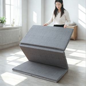 국산 친환경공법 LM솜 단단한 접이식 3단 매트 매트리스 꿀잠 토퍼 바닥