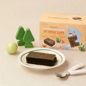 자연주의 유기 어린이김 고소한맛 20g (참기름맛)