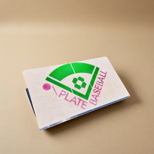 플레이트 야구판 접이식 경사대