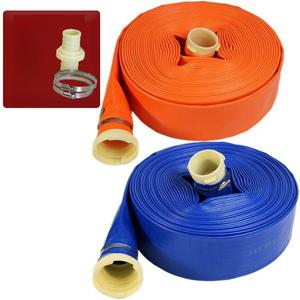 천막 호스 농업용 양수기 비닐호스 농사용 펌프 배수 물호스 다용도