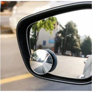 차량용 보조미러 각도조절 360도 무테 슬림 자동차 사각지대 보조거울 볼록거울