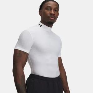 [언더아머]언더아머 남성 히트기어 OG 컴프레션 모크 반팔 1390098-100