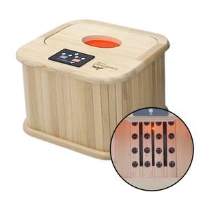 건식 좌훈기 조절 1p 족욕기 발 찜질 기계 세라믹 시간 홈 사우나 미니 온도