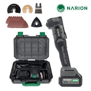 나리온 21V 무선 멀티커터 NH315K 6단 속도조절 충전 멀티 만능 컷터 