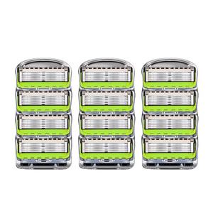 투썬 질레트 퓨전 그린 5중 면도날 저자극 퓨전 파워 프로글라이드 프로쉴드 대체 면도날