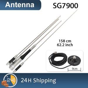 다이아몬드 SG-7900 안테나 고이득 공중 모바일 듀얼 밴드 VHF 144/430MHz 스테인레스 스틸 Plus