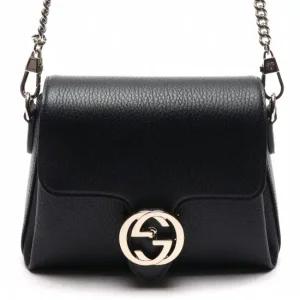 607720_CAO0G_1000_21F 여성 인터로킹 체인 숄더백