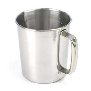 비이커 스텐 눈금컵 1000ml 비커 계량컵 1L 스텐계량컵 라면물계량컵 손잡이계량컵 믹싱계량컵