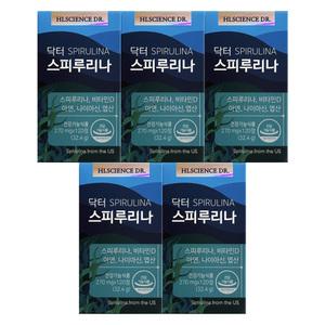 에이치엘사이언스 닥터 스피루리나 270mg x 120정 5개 / 써클