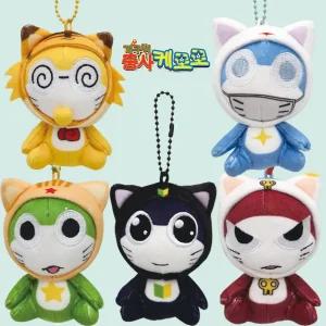 개구리중사 케로로 고양이 코스튬 키링 가방고리 인형 8CM 쿠루루 타마마 기로로 도로로