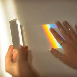프리즘 10센치 과학 실험 무지개 빛 만들기 학교 교구