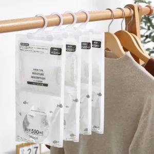 (10매입)초강력 대용량 옷장 신발장 화장실 걸이형 500ml흡수 탈취 습기제거제