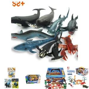 반디 소프트 해양 9종 세트/모형/피규어/바다/생물/어류/동물/아쿠아/교육용/학습/교구/완구/장난감/놀이