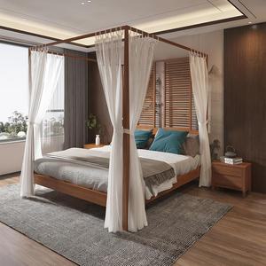 침대캐노피 커튼 공주 프레임 북유럽 인테리어 꾸미기 공주침대 가리개 사각 스위트룸 침실장식