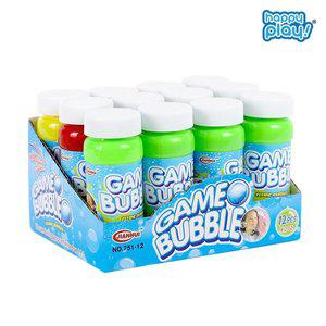 갤러리아 어린이 버블건 장난감 비눗방울 리필액 60mlx12