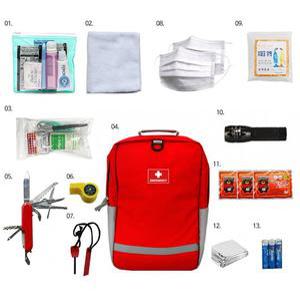 재난 비상 생존가방 생존배낭 생존 B형 13종 전쟁 생존키트 비상용 물품세트 지진 대