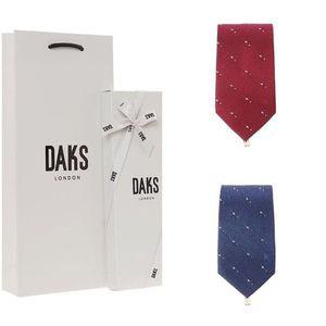 [갤러리아] [혼주용추천]닥스셔츠 25년FW신상 큐빅-올오버 넥타이 DLF1ACF1101(양말)