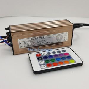 방수 10W 20W 30W 50W RGB LED 드라이버 24 키 자동 램프 투광 조명 스포트라이트